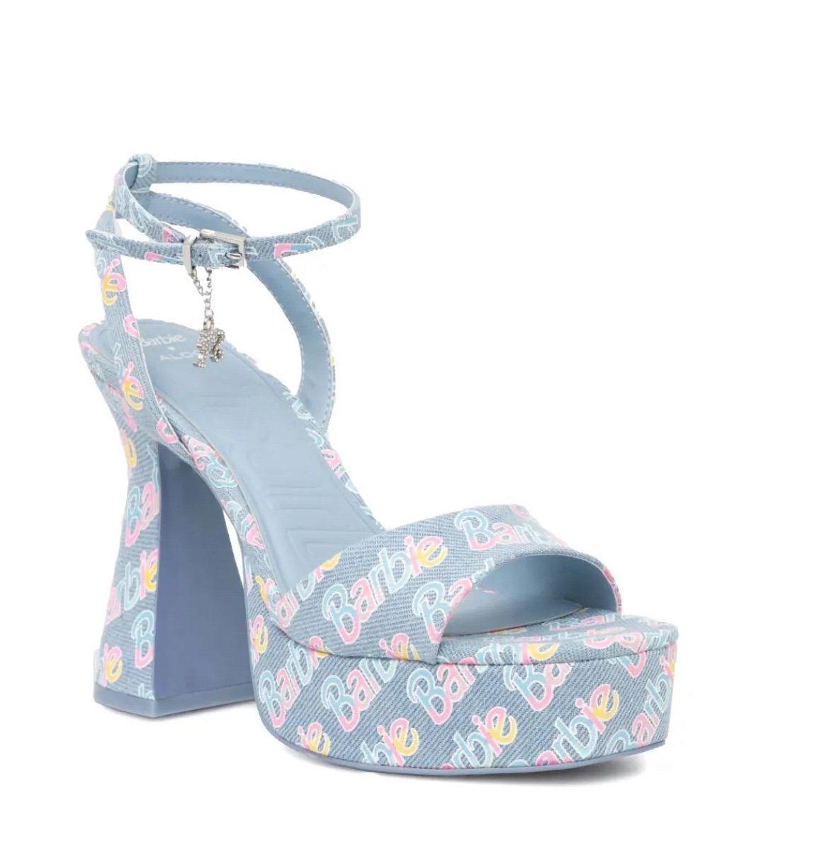 Barbie x Aldo Light Blue Platform Heel -Floor Model New Without Tag/Box Size 7.5