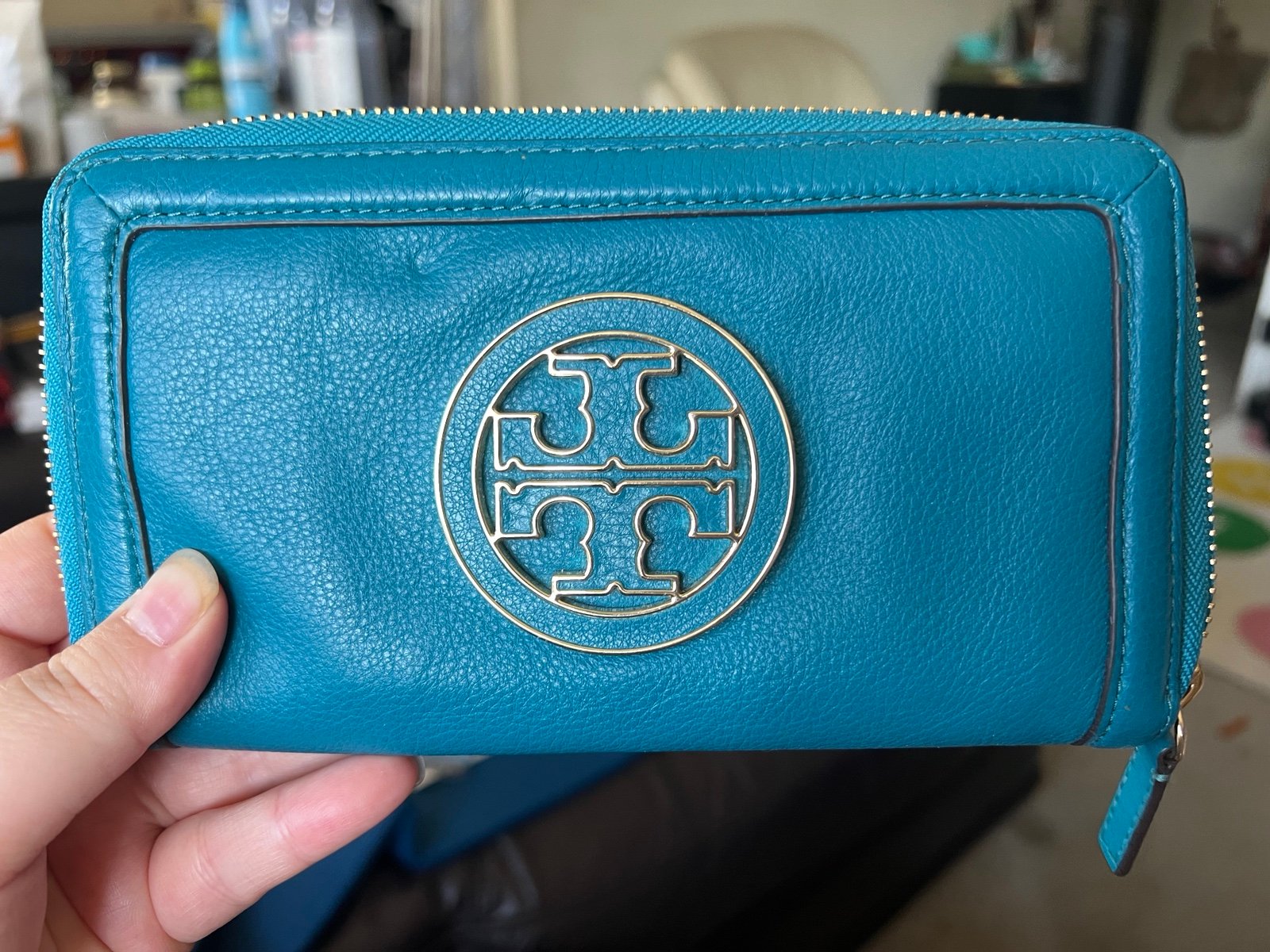Big Logo Tory Burch Wallet