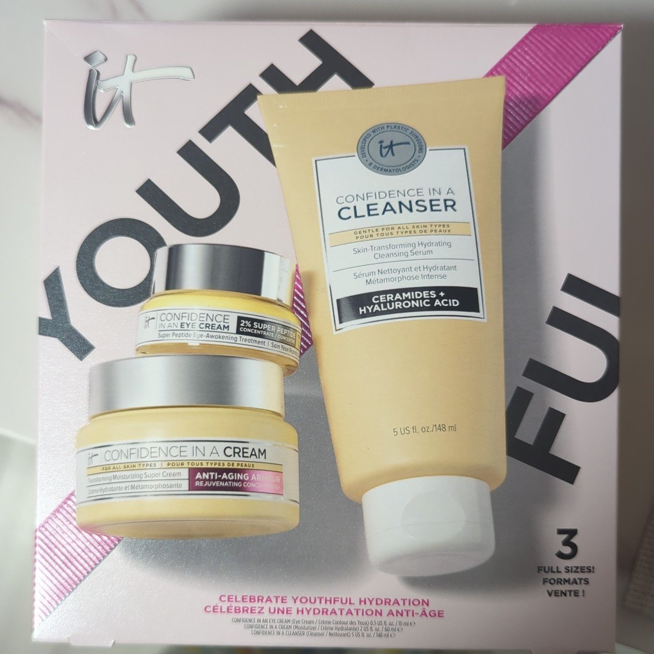 IT Cosmetics Celebrate Youthful Hydration Anti-Aging Skincare Set