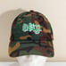 VTG Y2K Eminem Shady Baseball Hat Green Logo Camoflauge