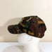 VTG Y2K Eminem Shady Baseball Hat Green Logo Camoflauge