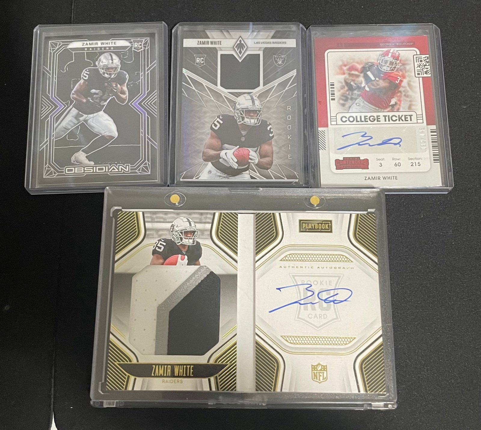 Zamir White Numbered Rookie Lot