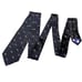 Paul Smith Tie Black Multicolor All-Over Pattern with Sheen