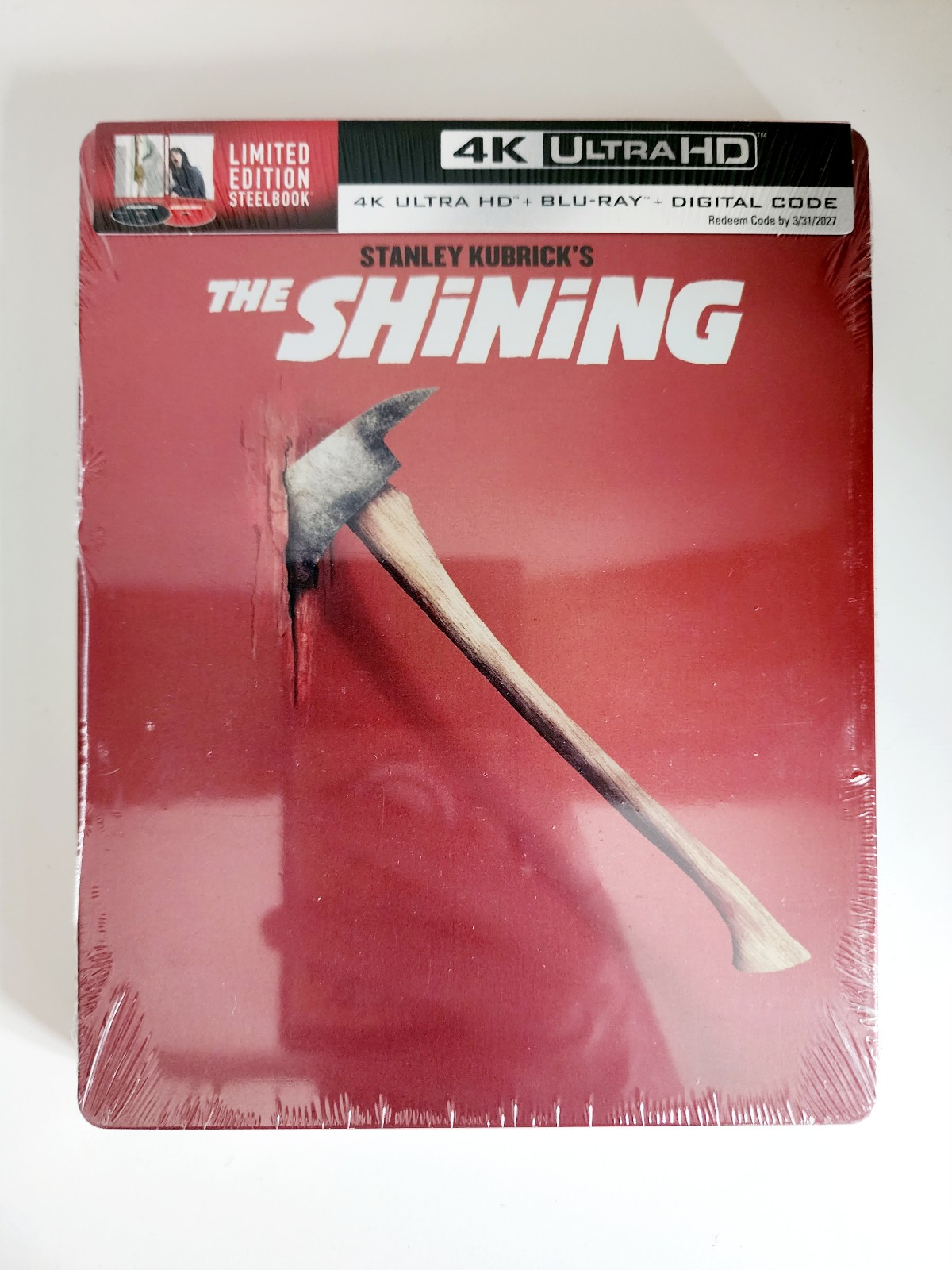 The Shining Steelbook: 4K, Blu Ray, Digital Sealed New Mint US Ships in Box