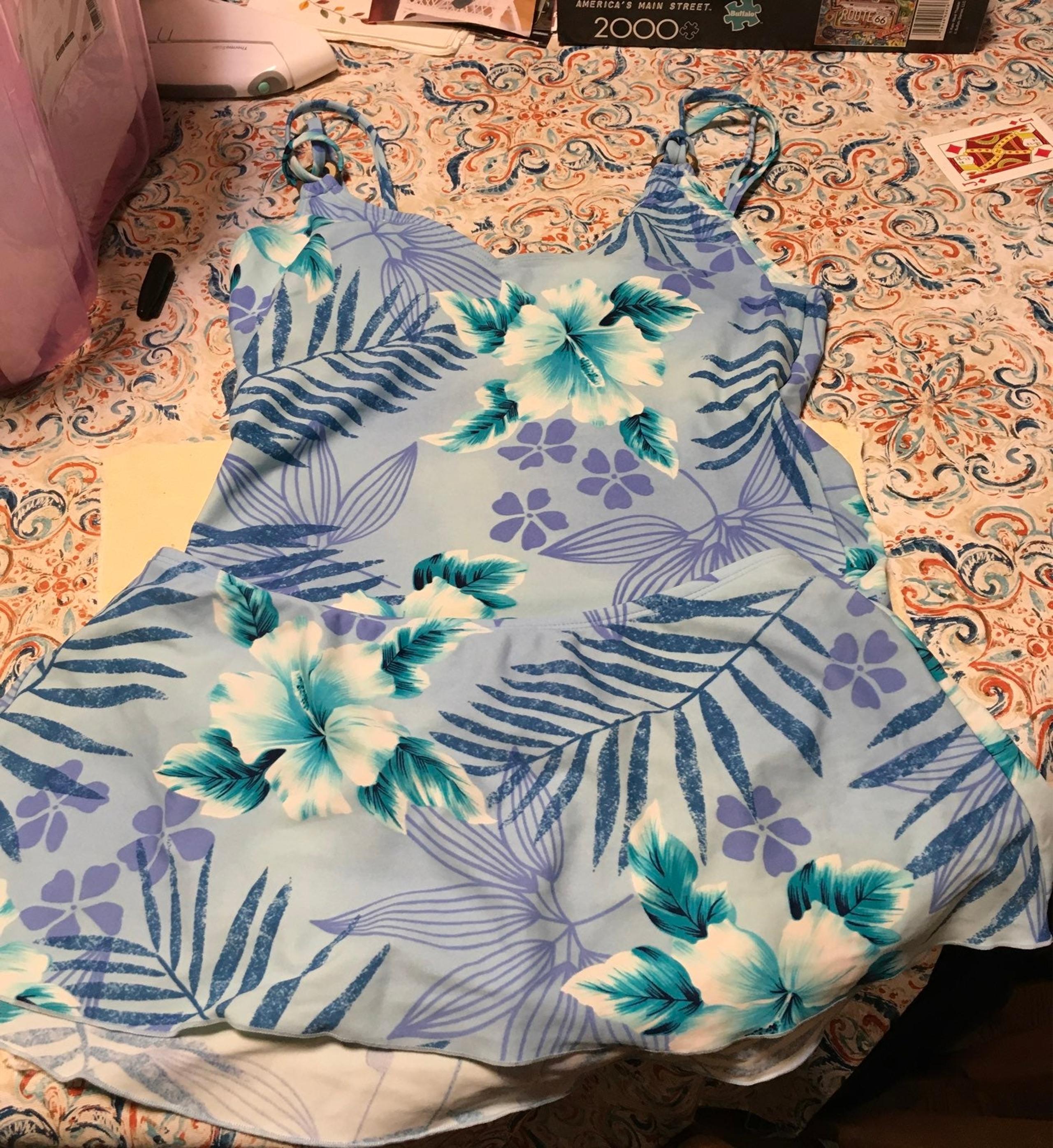 Swim Skirt and Tankini
