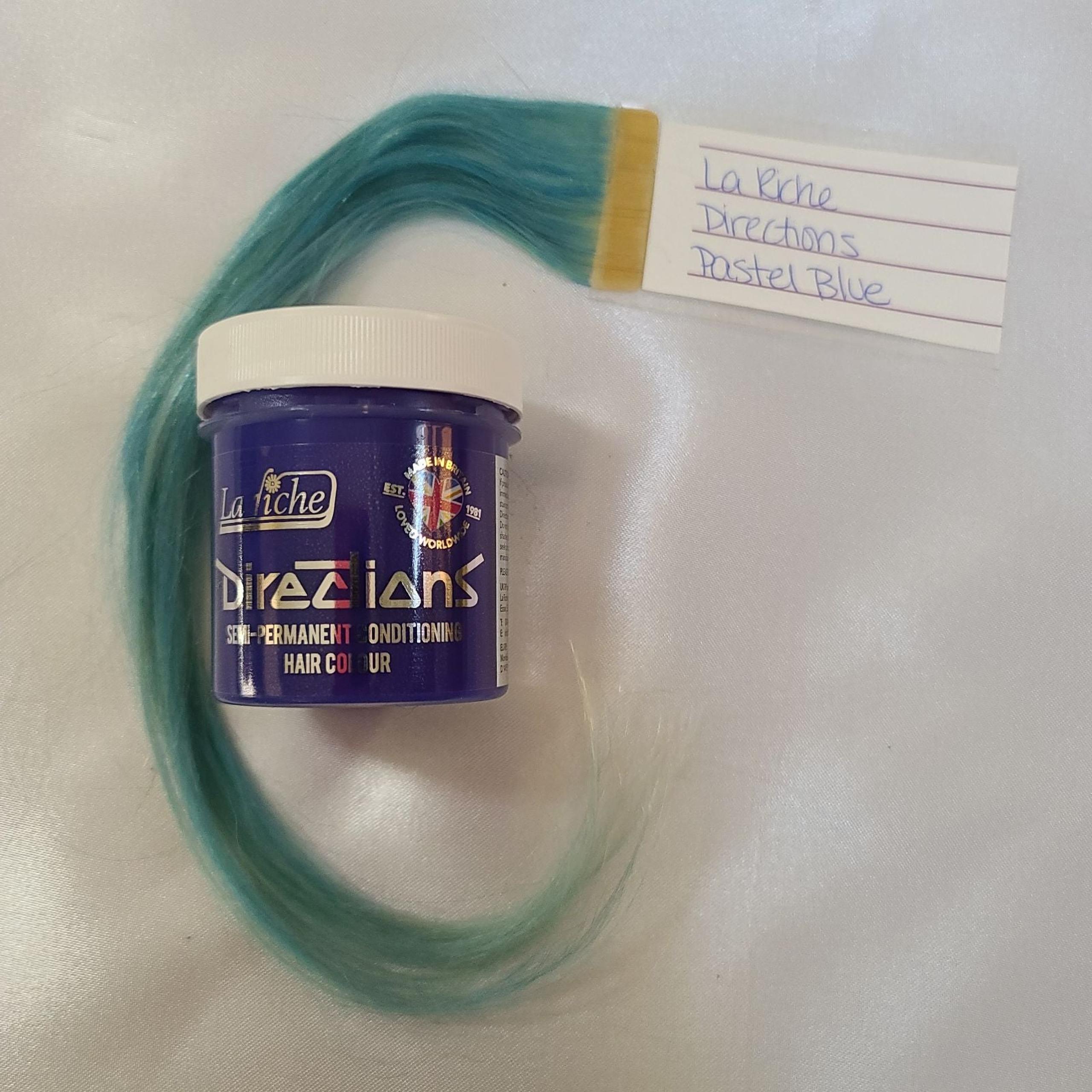 LaRiche Directions "Pastel Blue" Semi Permanent Hair Color Dye 88ml
