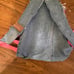 Fashion Distress Jean bag handmade