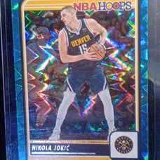 2023 NBA hoops Nikola Jokic purple Burst #180 GM
