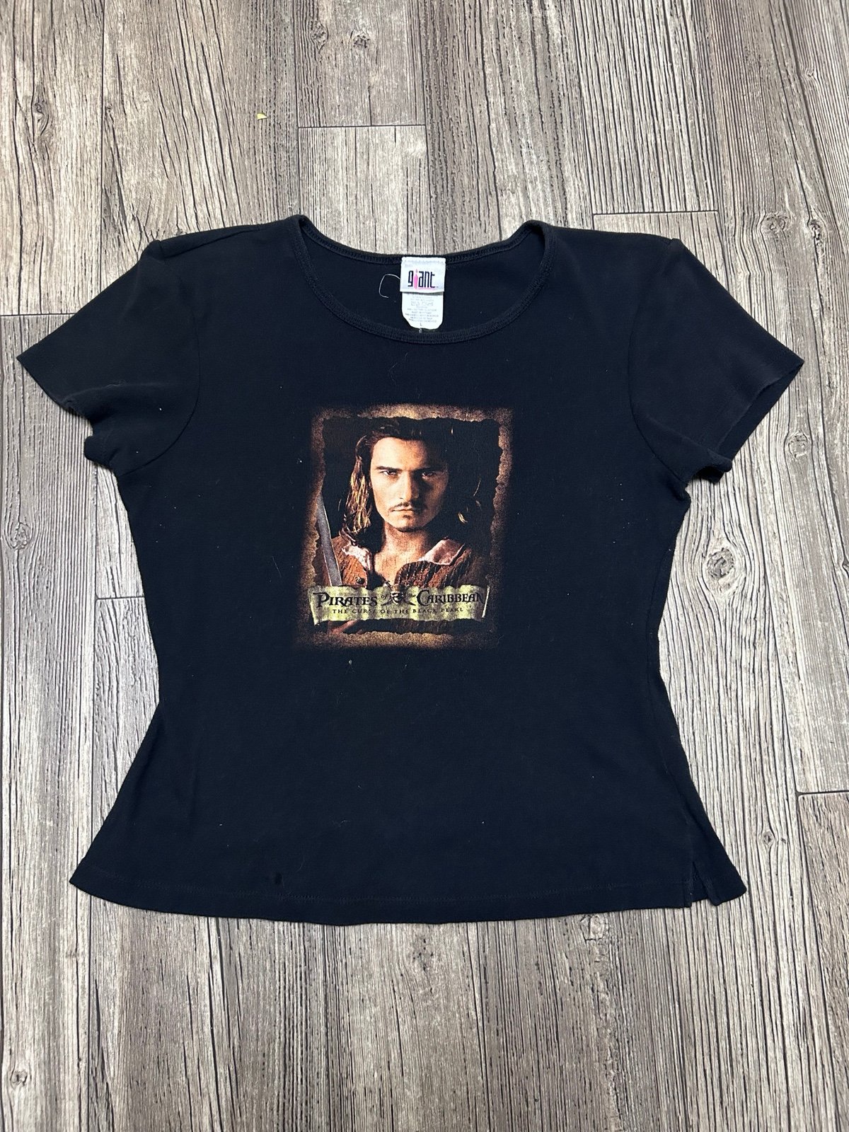 Pirates of the Caribbean Orlando Bloom babydoll tee