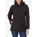 Helly Hansen Black Lynwood Packable Rain Windbreaker Hooded Jacket Size M