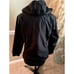 Helly Hansen Black Lynwood Packable Rain Windbreaker Hooded Jacket Size M