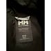 Helly Hansen Black Lynwood Packable Rain Windbreaker Hooded Jacket Size M