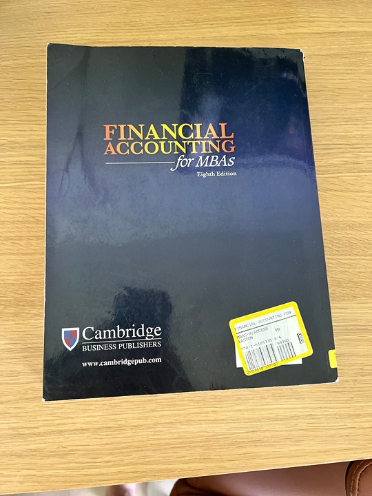 Financial Accounting for MBAs 8e - Paperback By Peter D. Easton