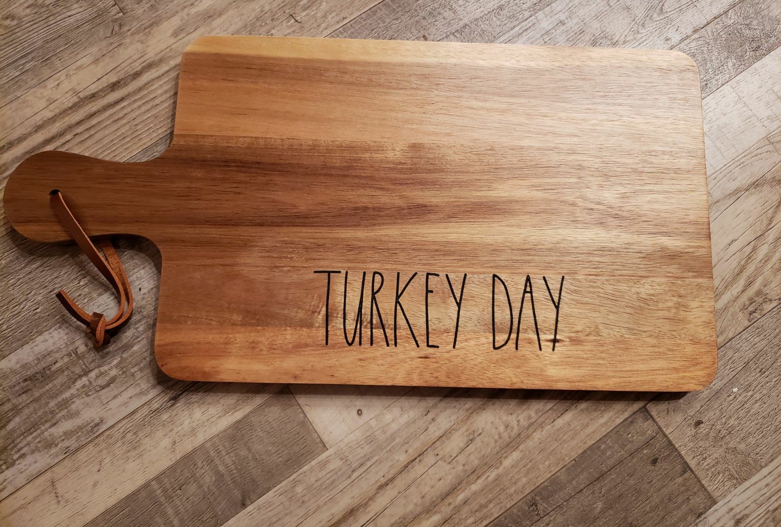 Rae Dunn Turkey Day Cutting Board