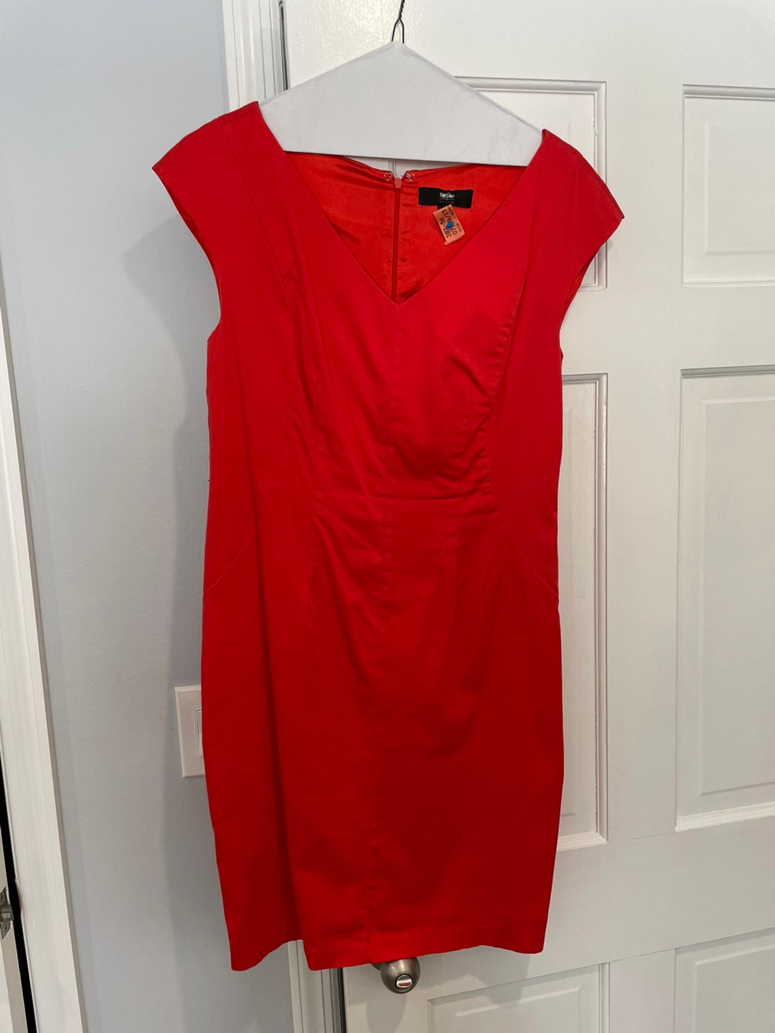 Mossimo burnt orange dress