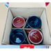 Williams Sonoma LUNAR Mixed Set of 4 TEACUPS and SAUCERS New in Box