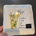 “CERAMICA CUORE” ITALY GIRLS NITE COCKTAIL APPETIZER-SIDE PLATES VHT SET 4 NEW