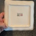 “CERAMICA CUORE” ITALY GIRLS NITE COCKTAIL APPETIZER-SIDE PLATES VHT SET 4 NEW