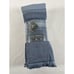 Set of 8 Culinary Classics Aspen Fringe Blue Cotton Oversized Kitchen Towels