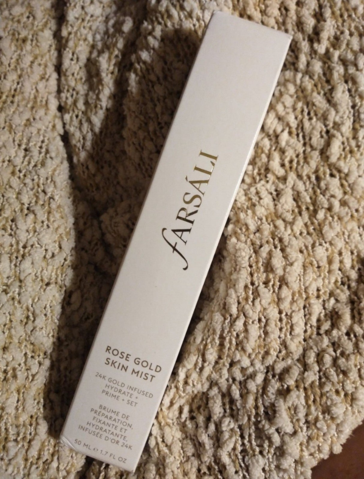 Farsali Rose Gold Skin Mist ❤️ Full Size Bottle ✨️ DISCONTINUED