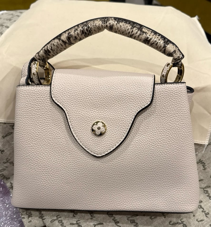 Togo leather purse Tote/ crossbody