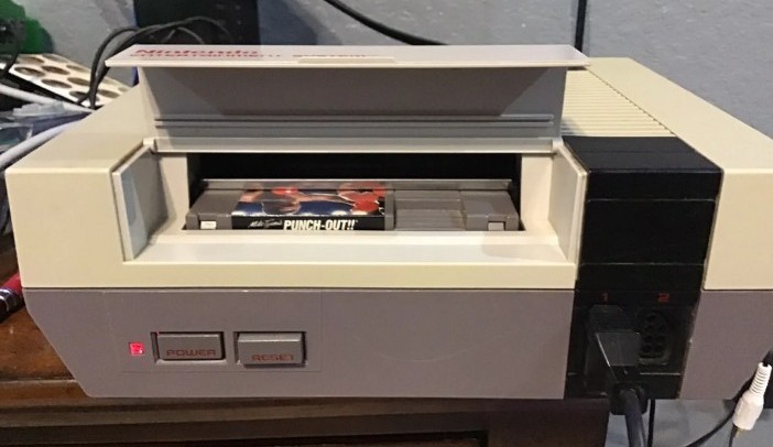 Nintendo NES Action Set Gray Console (no Game Included)