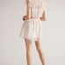 NEW! Ted Baker Women's 0 Evelyna Coral-Print Ruffle Mini Dress NWT 295