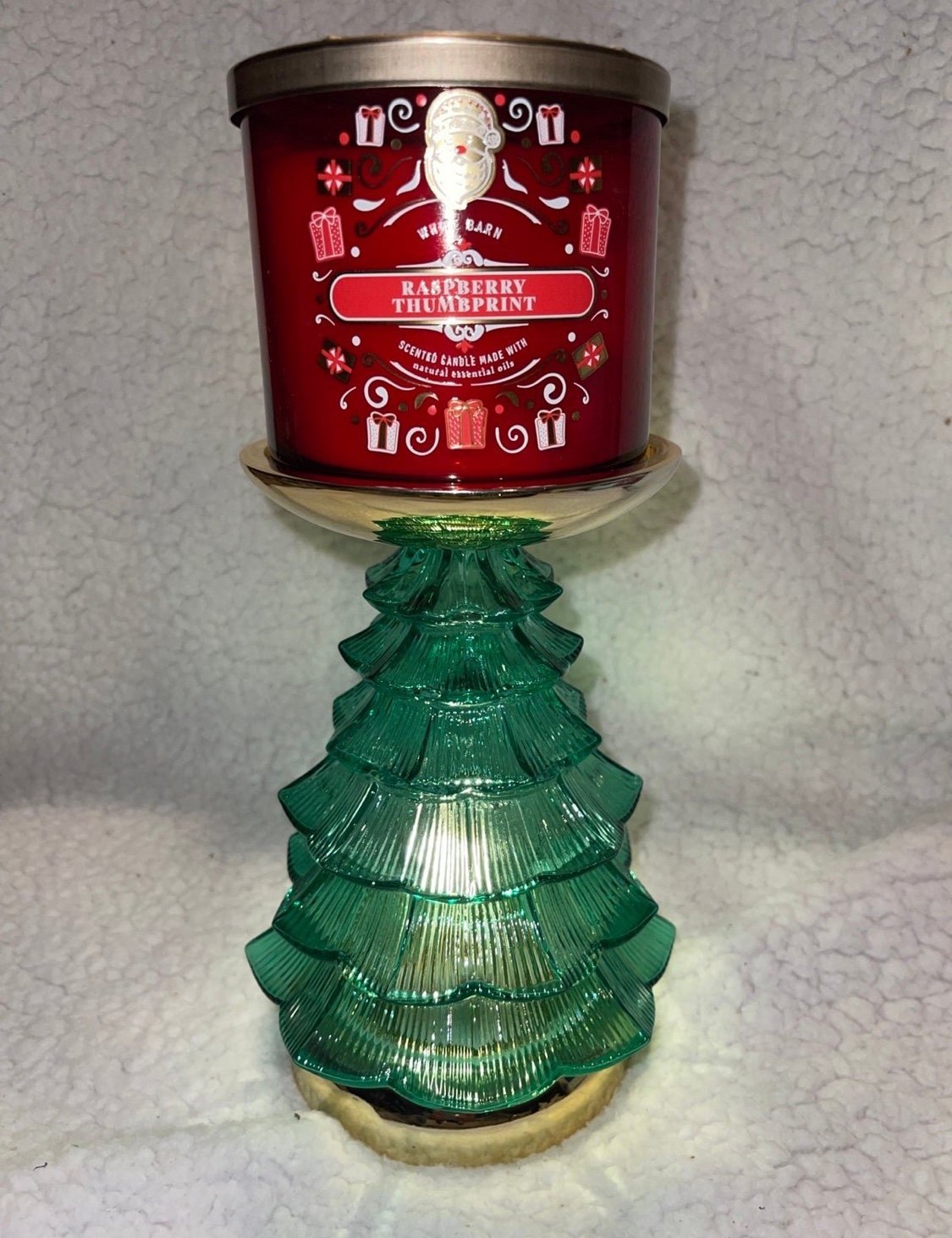Bath and Body Works Christmas Tree Candle Holder