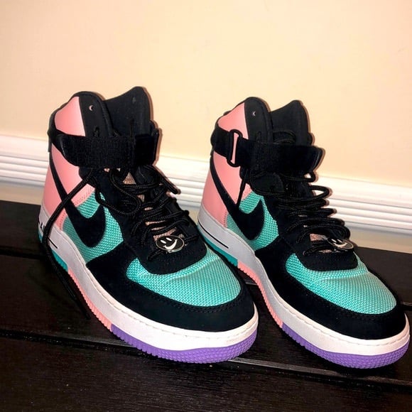 NEW Nike Air Force One multi colored sneakers Men's size 8 C12306-300