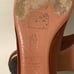 Aquazzura Firenze Brown Leather Christy Ankle Tie Flats Sz 41/10.5 Italy