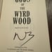 Gods of the Wyrdwood & War Lords of Wyrdwood - R J Barker (signed numbered)