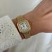 Women's Gold and Silver Watch