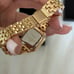 Women's Gold and Silver Watch