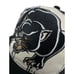 Ed Hardy Trucker Hat Embroidered Tattoo Panther Off White/Black Snapback Cap
