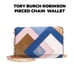 NWT TORY BURCH Robinson Pieced Chain Wallet