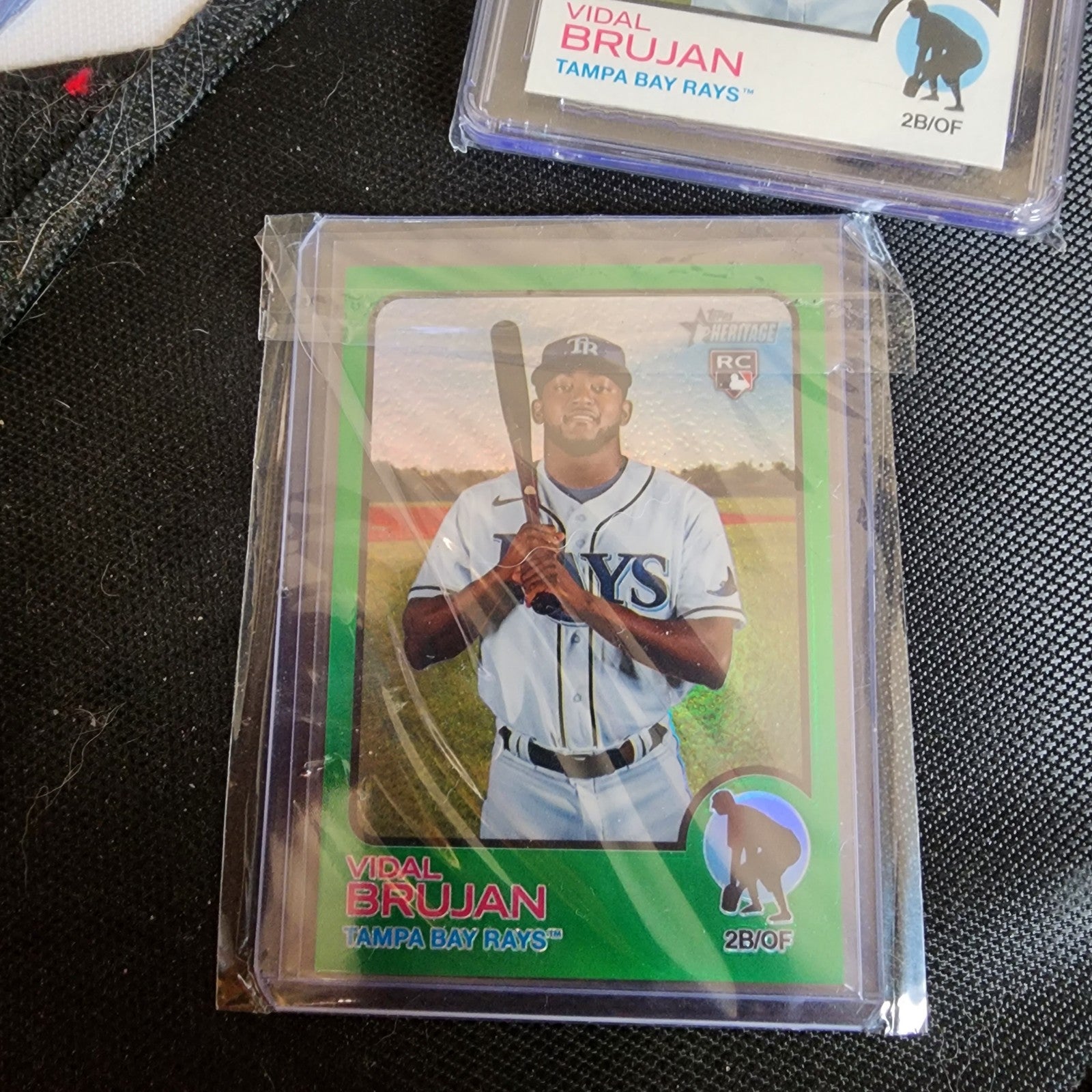 Vidal brujan 2022 topps heritage rainbow