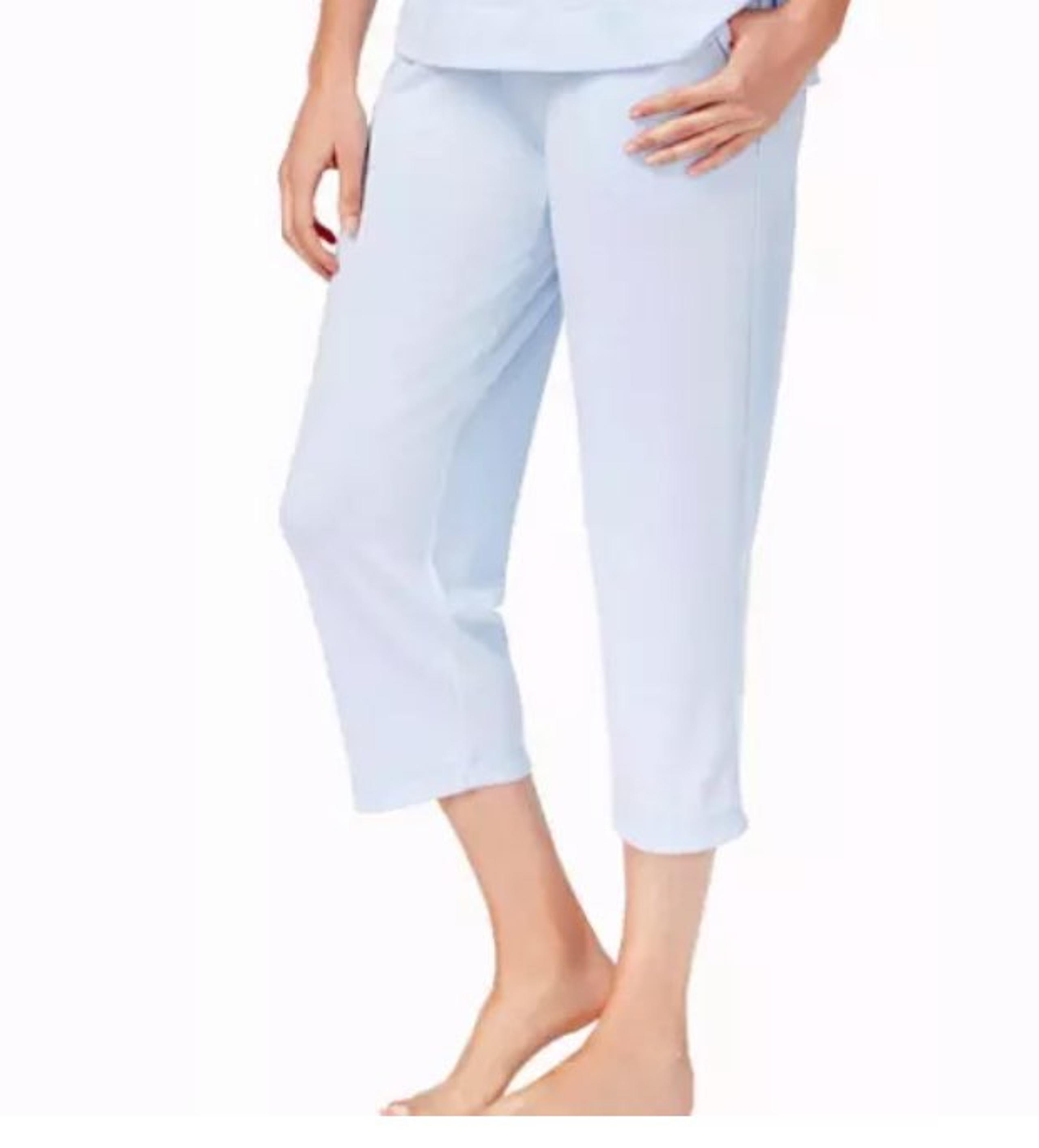 Charter Club Cropped Pj Pants S
