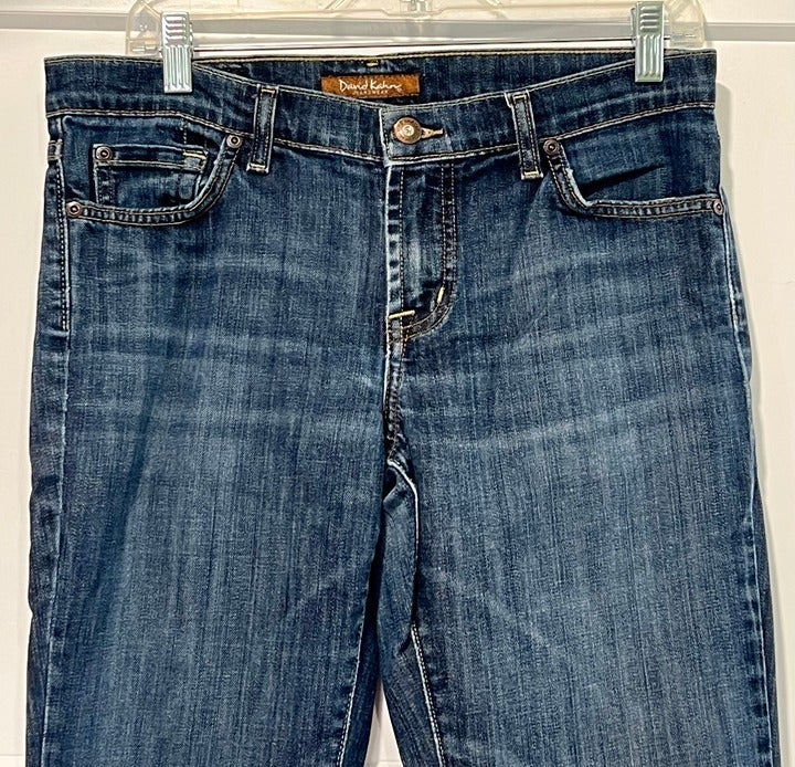David Kahn Blue Flare Jeans Size 33