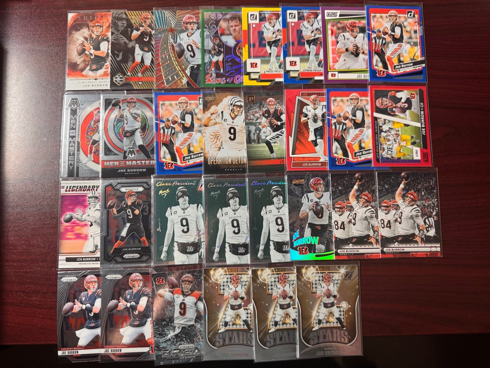 Joe Burrow 30 Card Lot - Premium