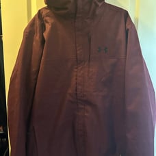 UNDER ARMOUR INFRARED STORM 2 IN 1 HOODIE JACKET + JACKET SIZE L MEN