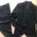 LE JOUR Black XS Size Pants Suit (Top and Bottom)