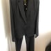 LE JOUR Black XS Size Pants Suit (Top and Bottom)