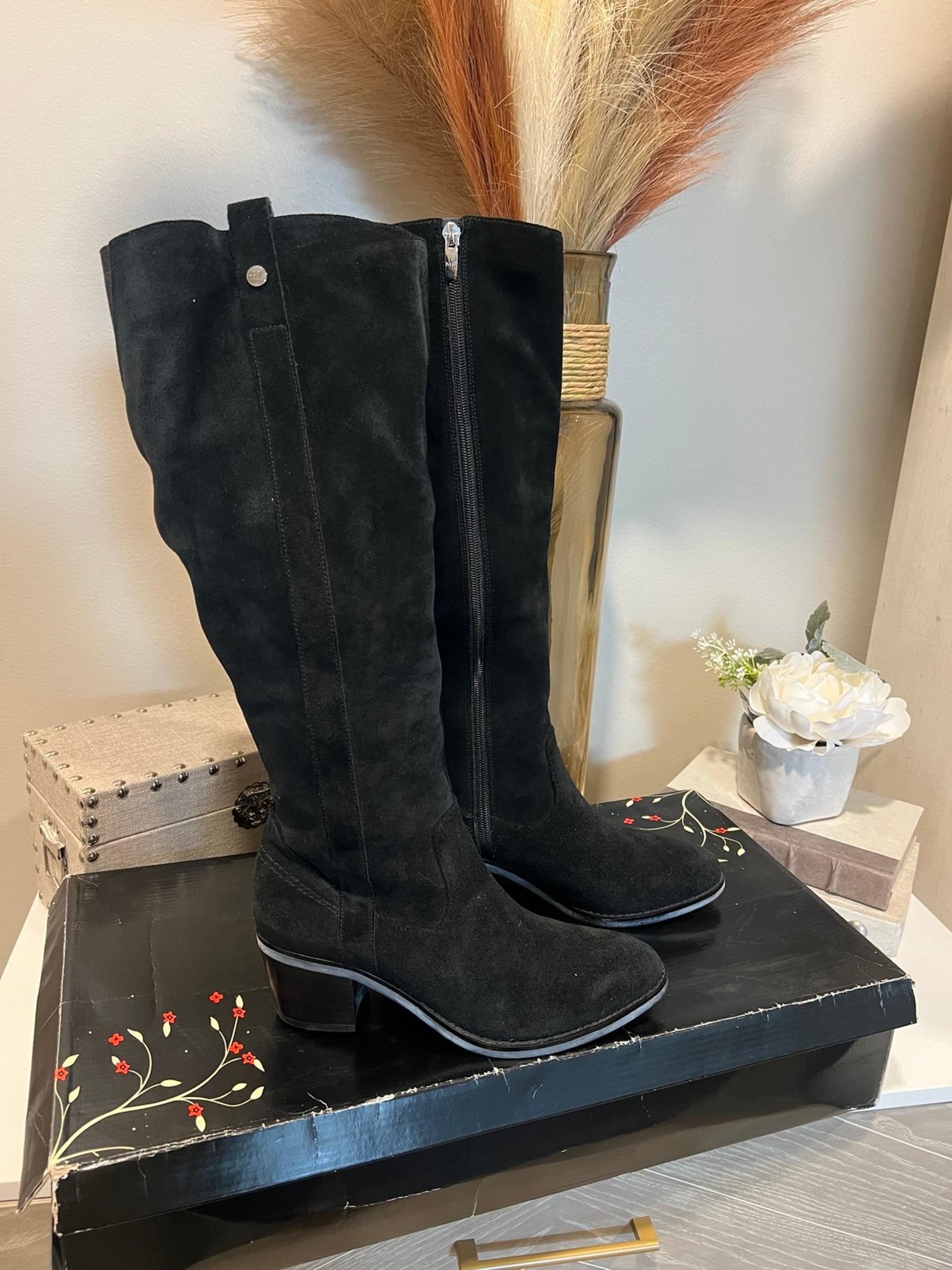 Envy Black Suede boots