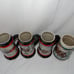Budweiser Holiday Steins 1990-1993