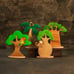 Big Wooden Safari toy set (21pcs) African Animals toys Nature table Waldorf toys