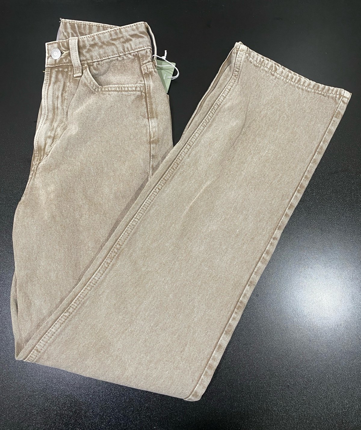Ultra High Waist Wide Leg Jeans H&M Size 0 NEW