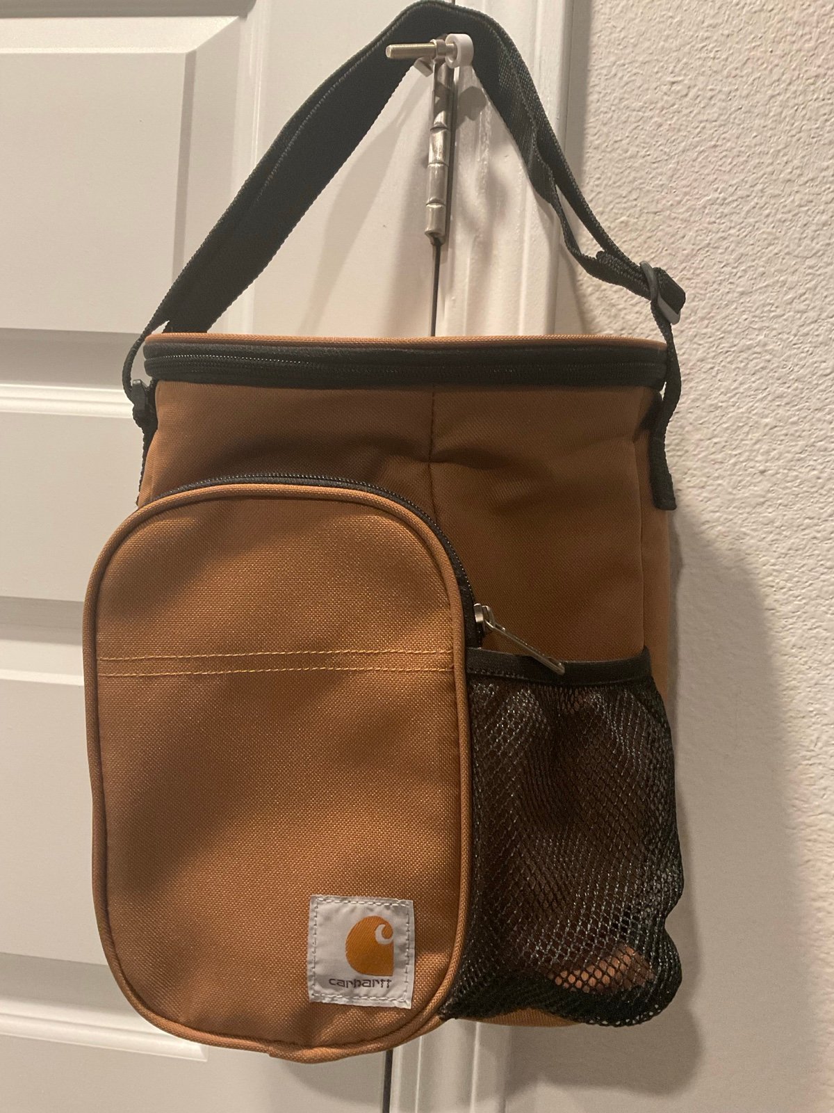 Vertical Carhartt insulated lunch cooler