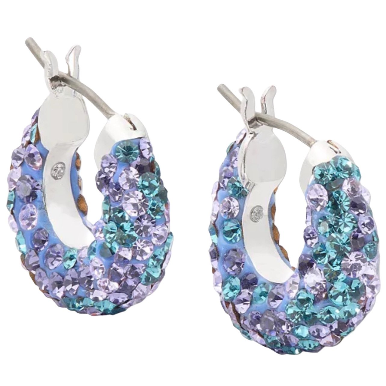 Kate Spade Pave Huggie Hoop Earrings