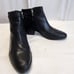 Lauren Ralph Lauren Women's Damara Leather Suede Black/Black Ankle-High Leather