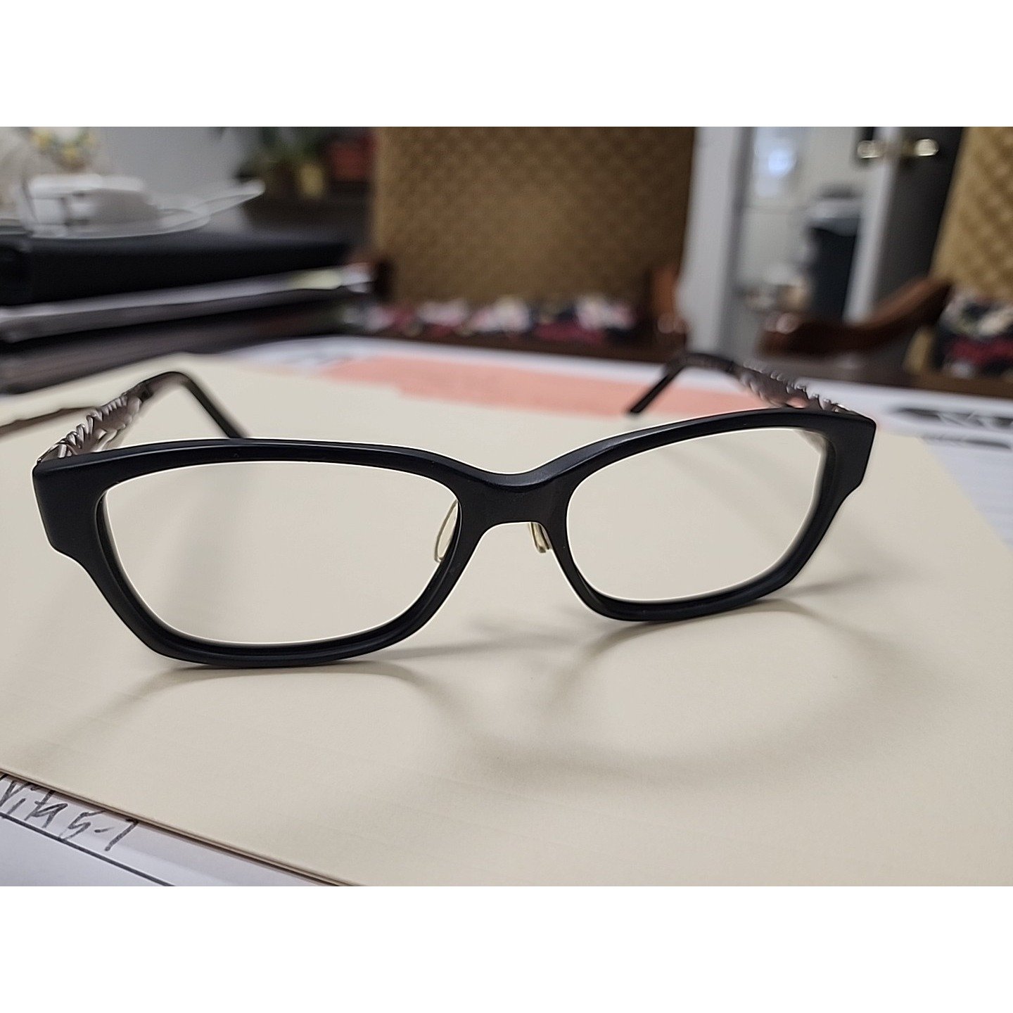 PRODESIGN DENMARK Eyeglasses Frames 4861 1 c.6021 54□17-135 FG Black Gun Metal